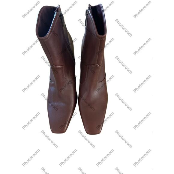 Franco Sarto Women's Waxton Ankle Booties, brown, size 9.5, NWOT - Picture 2 of 7